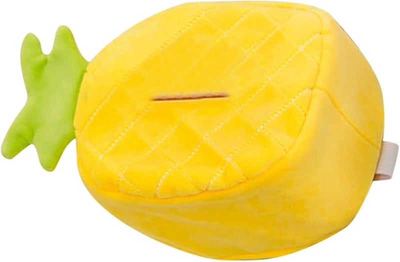 غطاء صندوق مناديل السيارة على شكل فاكهة لطيف، موزع مناديل قماش محمول للمركبة - Image 1